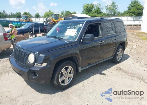 2008 Jeep Patriot Sport из США, поврежденный, VIN 1J8FF28W58D543970